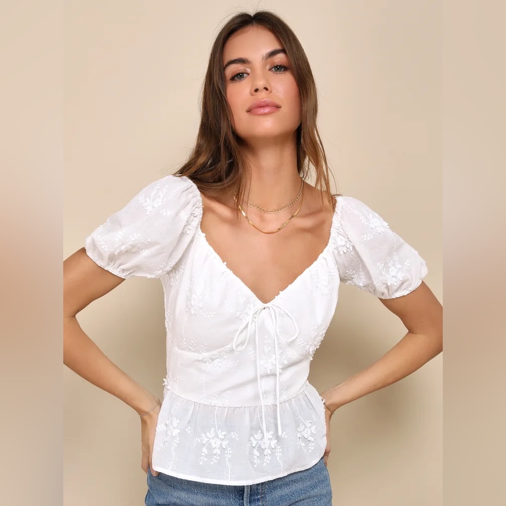 Lulu’s | White Blouse